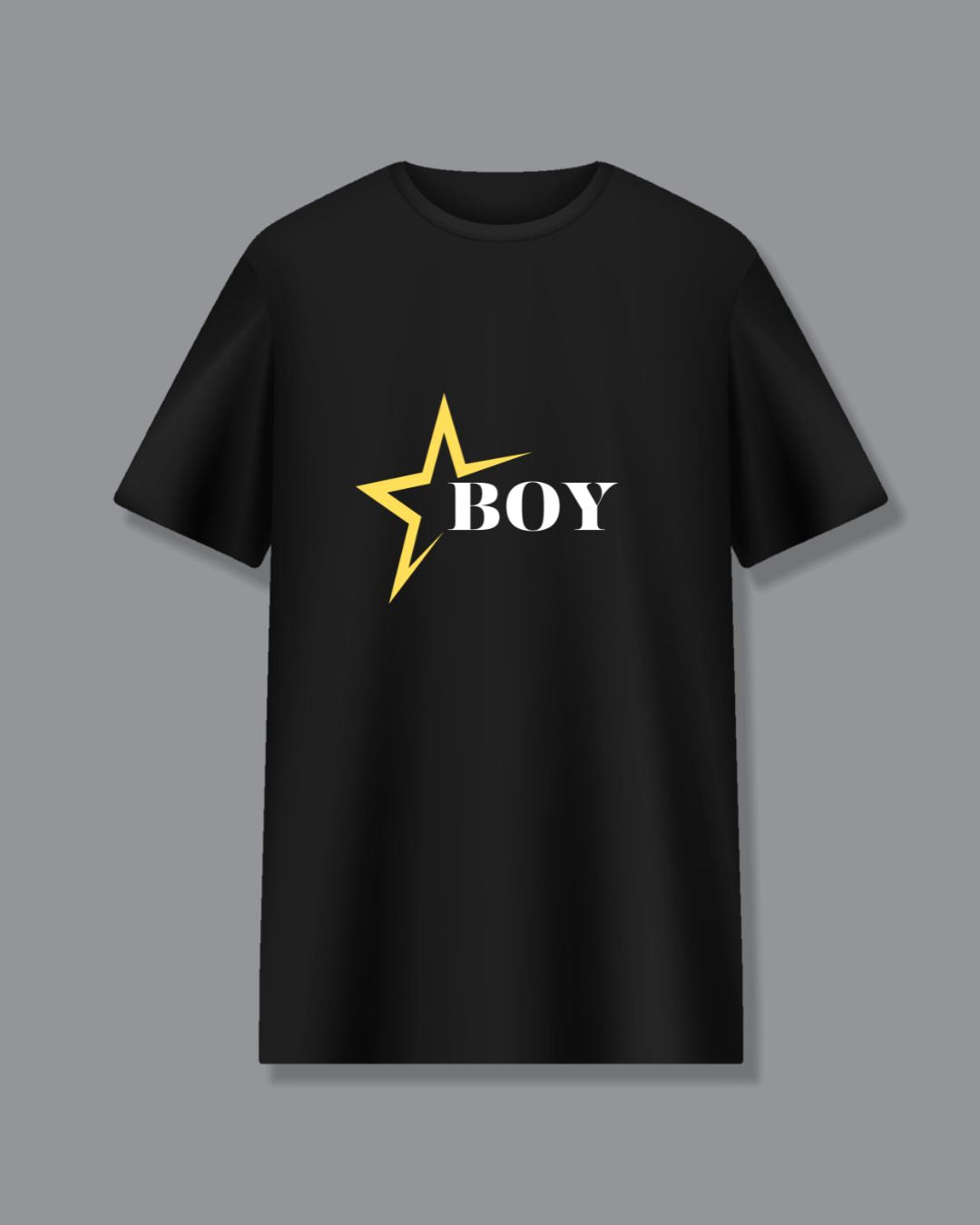 Star Boy Half Sleeve Oversize T-Shirt