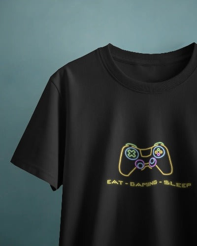 Gaming Half Sleeve Oversize T-Shirt